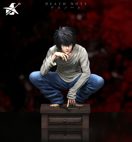 *Pre-order * Wu Shi Studio DEATH NOTE L·Lawliet Resin Statue #4
