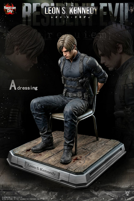 *Pre-order * SUPER HERO Studio Resident Evil 9 Leon Scott Kennedy Resin Statue #5