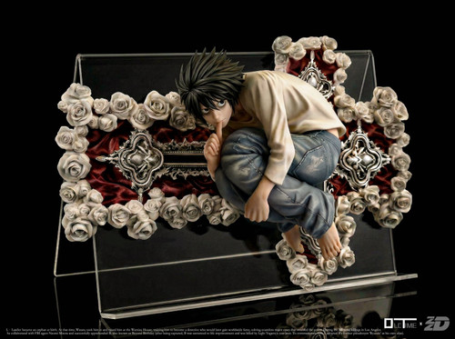 *Pre-order * Old Time studio X ZZDD DEATH NOTE L·Lawliet Resin Statue #2