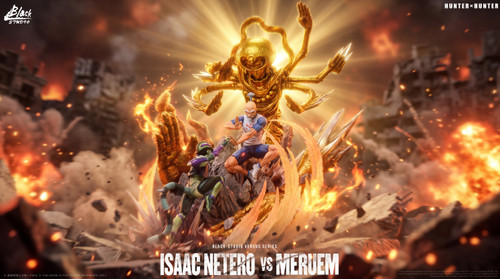 *Pre-order * Black Studio HUNTER×HUNTER Meruem VS Isaac Netero Resin Statue #3