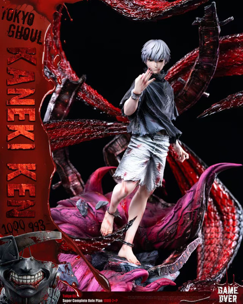*Pre-order * Game Over Studio Tokyo Ghoul Ken Kaneki Resin Statue #1