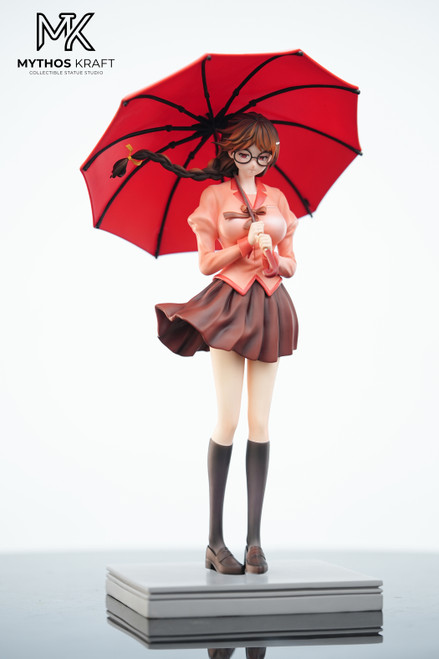 *Pre-order * Mythos Kraft Studio Bakemonogatari Tsubasa Hanekawa Resin Statue #4