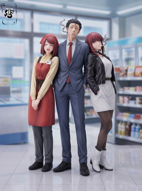 *Pre-order * SPK Studio moking Behind the Supermarket with You Sasaki＆ Yamada Resin Statue #1