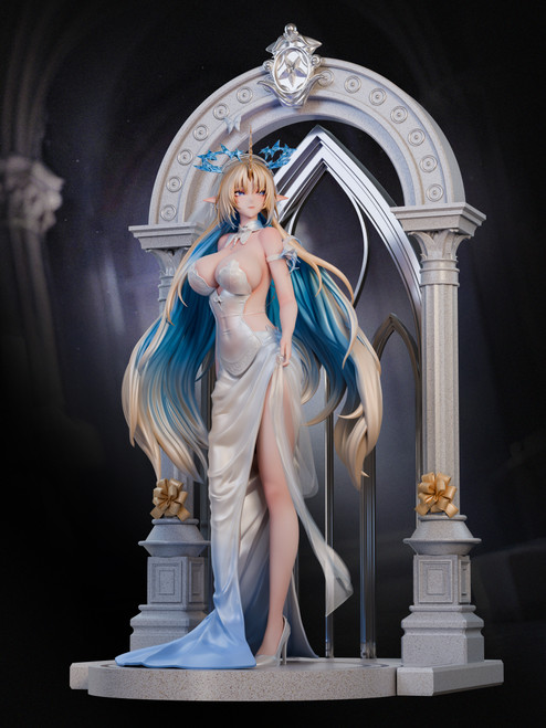 *Pre-order * Hyperion Studio Wuthering Waves Wedding Dress Fleurdelys Resin Statue #7