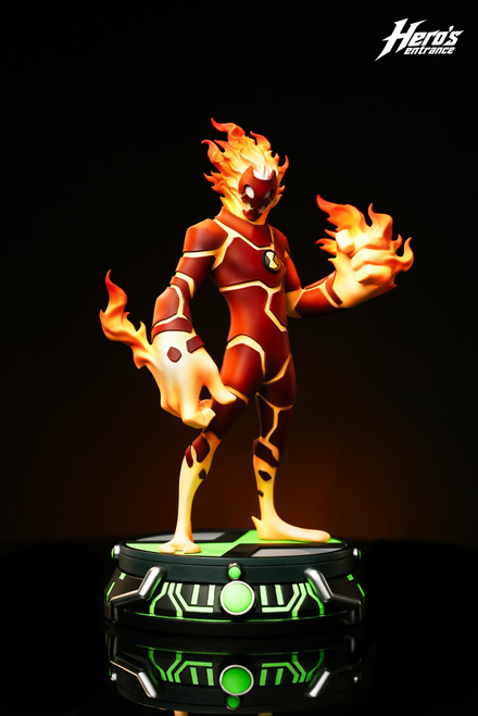 *Pre-order * Hero Entrance Studio Ben 10 Heatblast Resin Statue #7