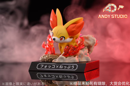 * Pre-order * ANDT Studio Pokémon Fennekin Heat Wave Resin Statue #1