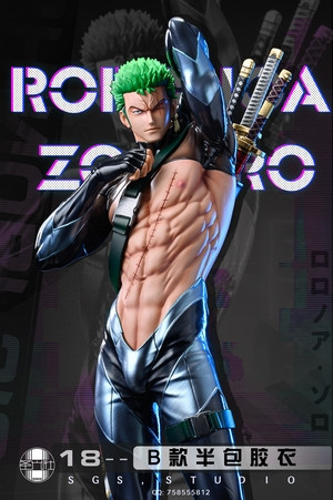 Pre order】LX-Studio One Piece Roronoa Zoro 1:7 Scale Resin Statue Deposit