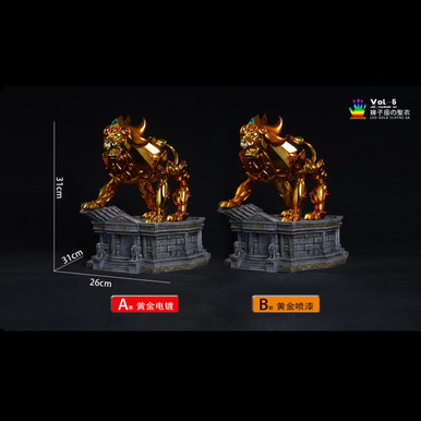 Pre-order * JacksDo Studio Saint Seiya Leo Gold Cloths Resin