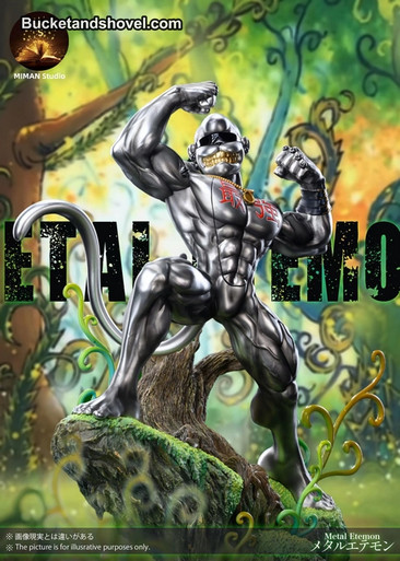 デジモン MIMAN-STUDIO メタルエテモン フィギュア Pre-order * Miman Studio Digimon Metal Etemon Resin Statue