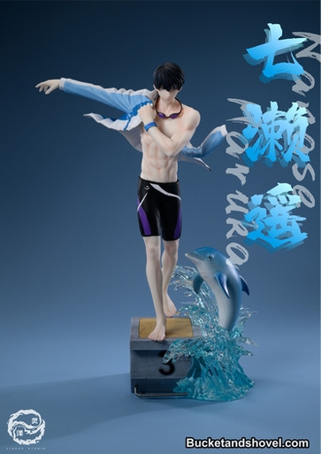 *Pre-order *Adults only LingZe Studio Free! Haruka Nanase Resin 