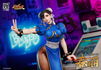 チランジア Capcom Licensed*Pre-order * TGZW Studio CAPCOM Chun-Li Resin Statue