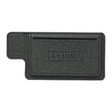 Heathered RFID Phone Wallet and Stand