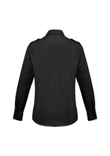 Ladies Epaulette Long Sleeve Shirt