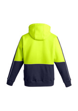 Mens Hi Vis Full Zip Hoodie