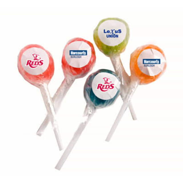 Sticker / Mixed Colour Lollipops