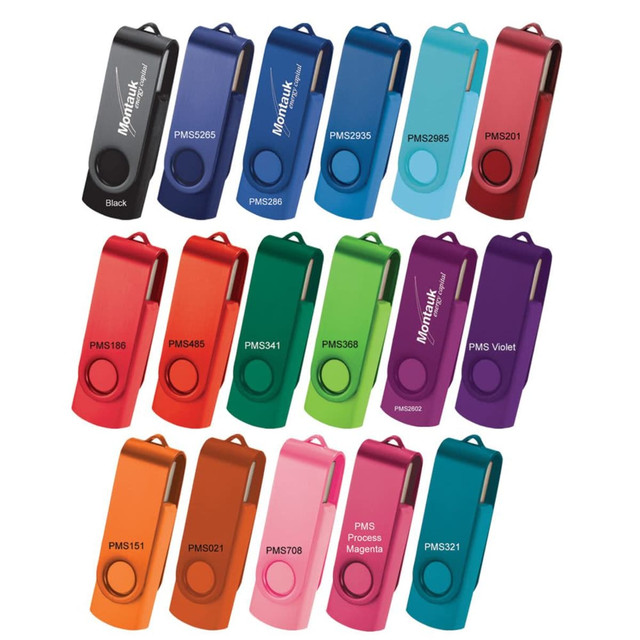 Rotate USB Flash Drive - 2 Tone Finish