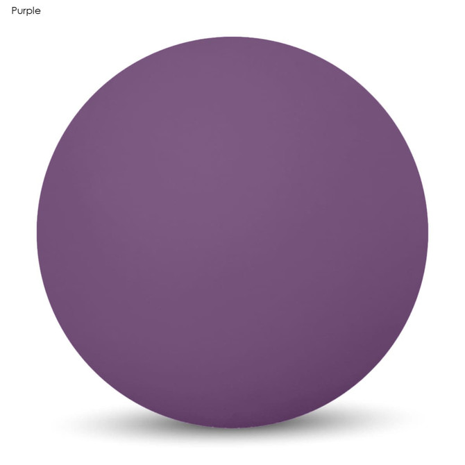 A purple high bounce ball featuring a smooth, spherical shape and a minimalist design.