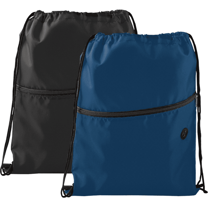 Insulated Zippered Drawstring Sportspack