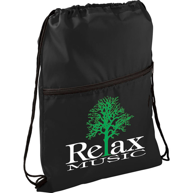 Insulated Zippered Drawstring Sportspack