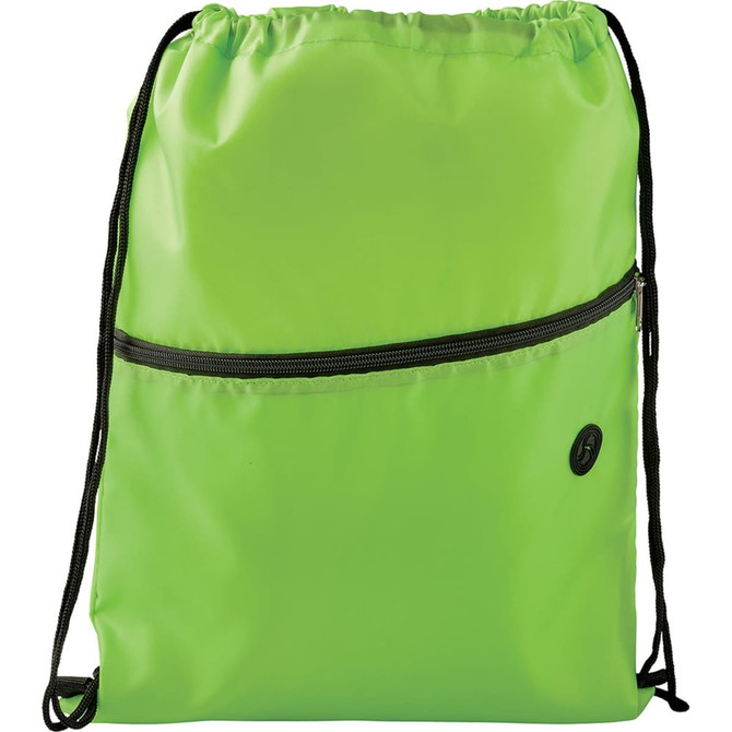 Insulated Zippered Drawstring Sportspack