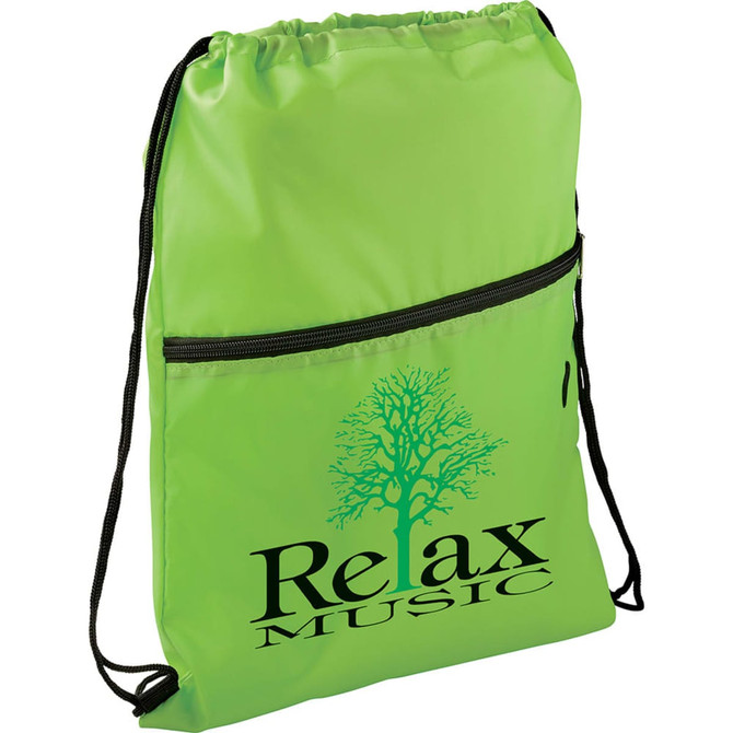Insulated Zippered Drawstring Sportspack