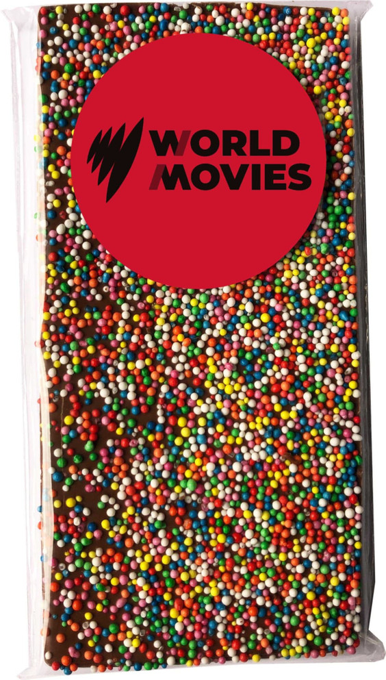 Premium Chocolate Honeycomb 100g - White Choc Bar with Sticker