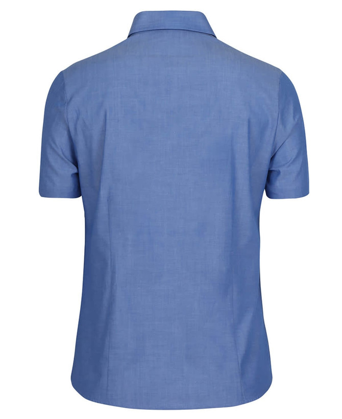 Ladies Classic S/S Fine Chambray Shirt