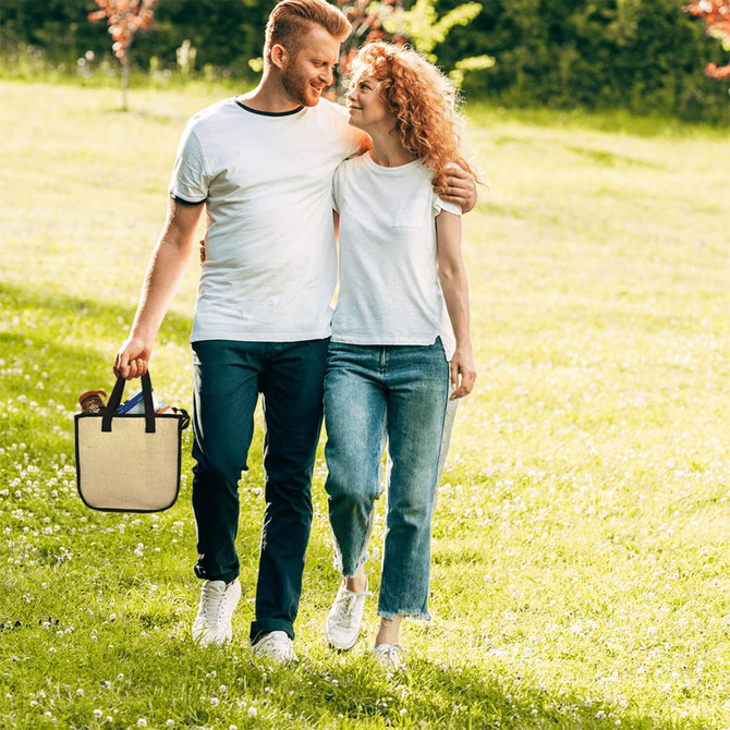 Laminated Jute Shopper with Insulation