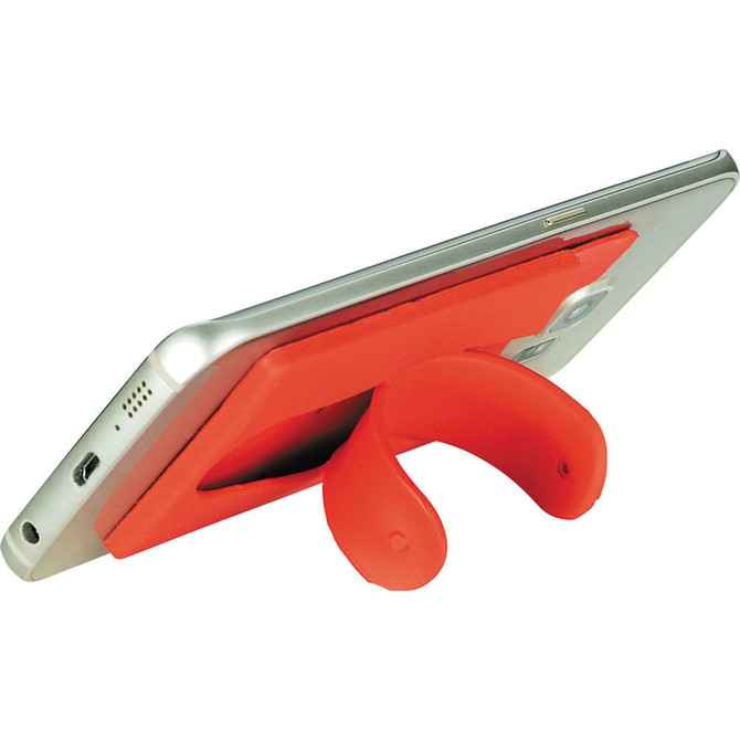 Silicone Phone Wallet with Stand