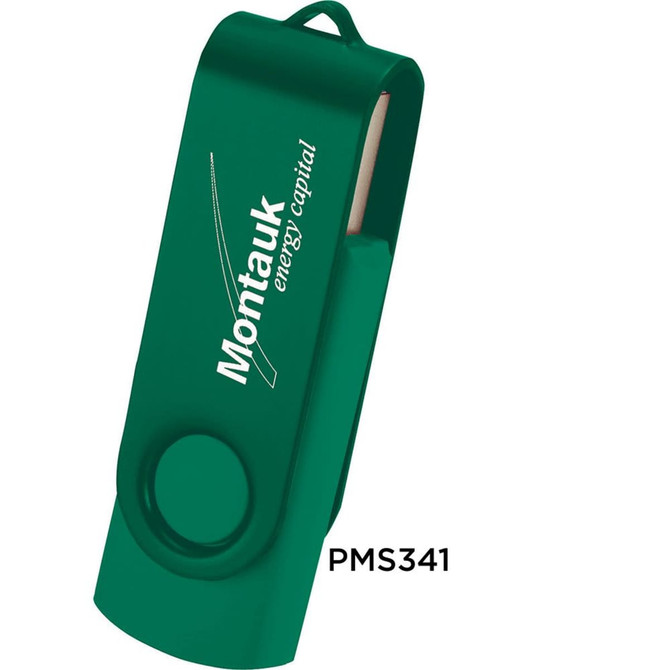 Rotate USB Flash Drive - 2 Tone Finish