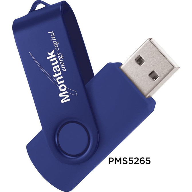 Rotate USB Flash Drive - 2 Tone Finish