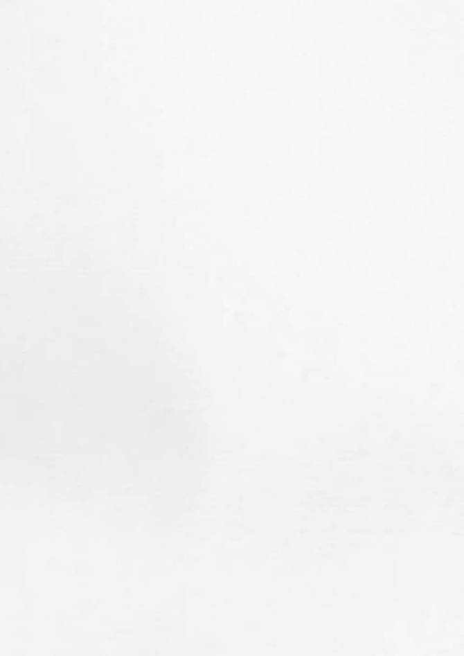 A white women's long sleeve button-up shirt with a branded logo. It features a classic style and fitted design.