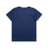 A navy blue Kids Staple Tee with a simple design and a brand logo on the back.