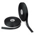 Two rolls of 20mm personalised ribbon in black, displayed side by side, with a smooth finish.
