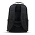A black OGIO Gambit DNA Backpack featuring padded shoulder straps and a sleek design, with a logo on the exterior.
