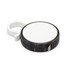 A black and white clip measuring tape with a hook for easy attachment. It features a smooth, round design.