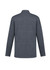 A lightweight, long-sleeved jumper in a textured dark grey with a collar and no visible branding.
