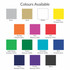 A grid displaying various colour options for the Infinity Pen, featuring silver, gold, white, yellow, orange, pink, red, light green, green, turquoise, blue, navy, purple, and black.