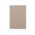 A beige washable paper notebook with rounded corners and a smooth, matte cover. It includes a logo on the back.