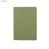 A dark green washable paper notebook with a smooth cover and rounded corners. It has a logo on the front.