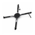 A silver and black Spider Device Stand with four adjustable arms and a central support.