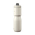 A drink bottle in a sleek, insulated design, featuring a white finish and a black cap, with branding visible.