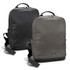 Two Moleskine Ripstop Backpacks in black and olive green, featuring a logo and adjustable straps.