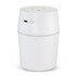 Aroma diffuser in a sleek white design with a USB port, featuring a smooth, rounded shape.