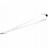 A white lanyard with a lobster clip, designed for use at exhibitions and events.