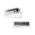 A USB flash drive with a plastic clip, featuring a sleek black design and a clear protective casing.