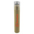 A cylindrical tube containing coloured pencils in various hues, with a clear lid and a logo on the side.
