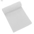 A rolled white cooling towel featuring a textured mesh design, with a hint of colour along the edge.