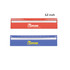 A 30cm ruler in red and blue, featuring a colour gradient and a magnifying section, with a logo displayed.