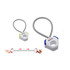 A grey and white Arm Rope product with green and blue accents, featuring a circular loop design. It has a branded logo.
